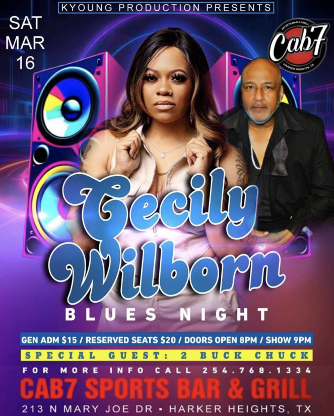 Blues Night Featuring Cecily Wilborn